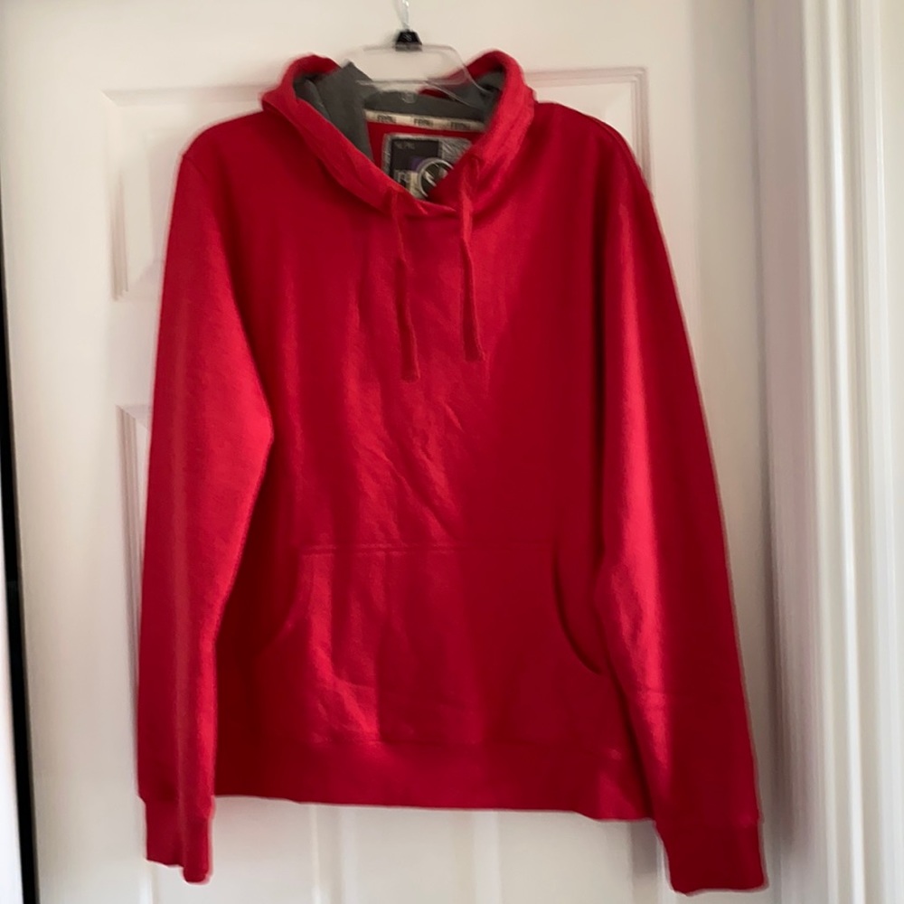 Renu NWT hooded sweatshirt. Red. Adult XL